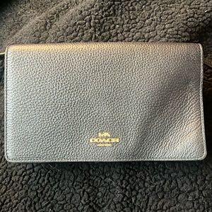 Coach crossbody wallet